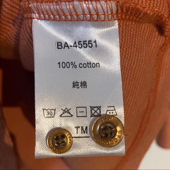 Men’s Rust Long Sleeves Polo Shirt Sweater Large - Picture 11 of 12